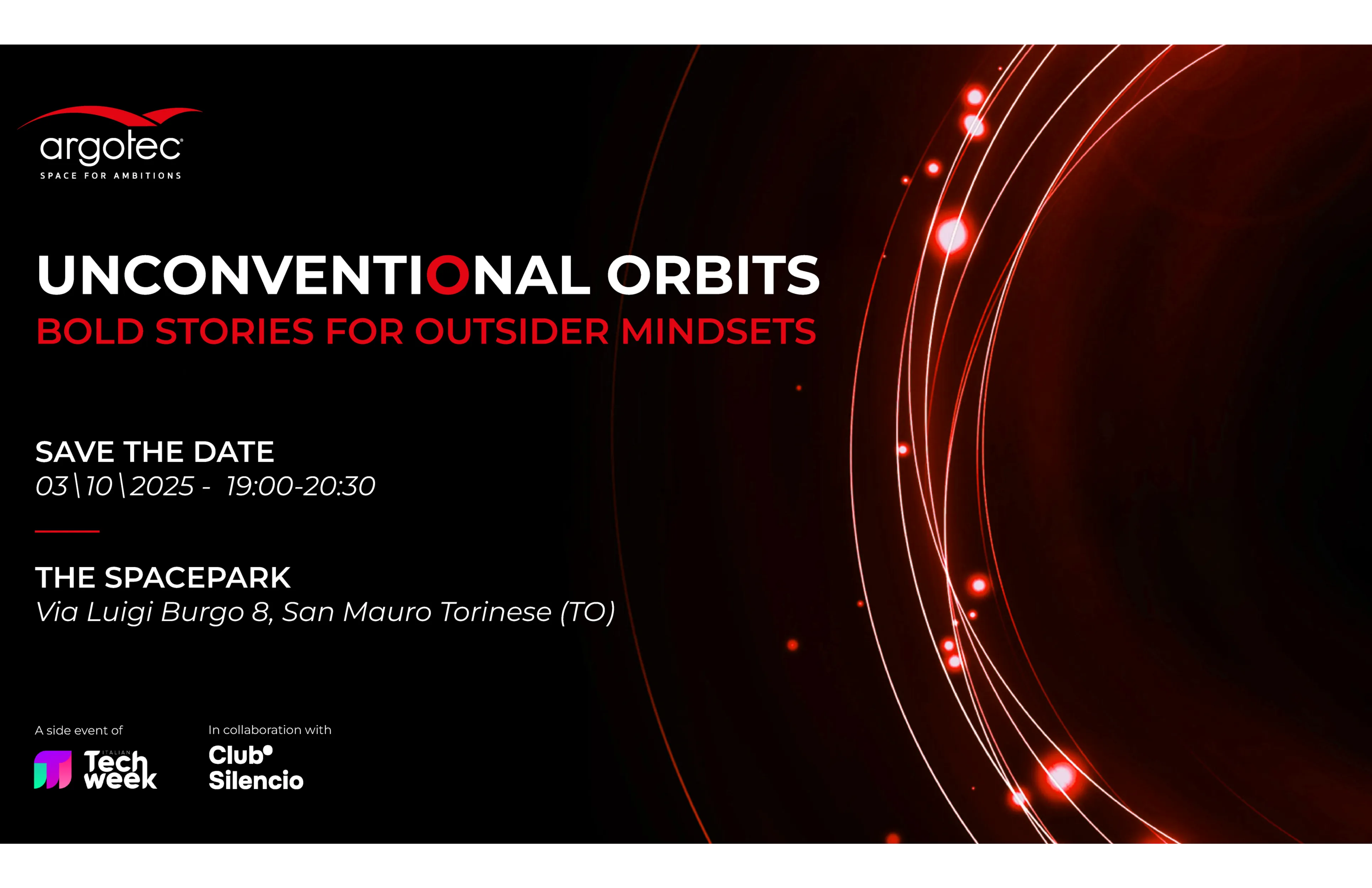 Argotec opens SpacePark for “Unconventional Orbits” — side event of the Italian Tech Week-image